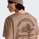 Ανδρικό T-Shirt Καφέ - The North Face OG Store Relaxed Graphic Εικόνα 2