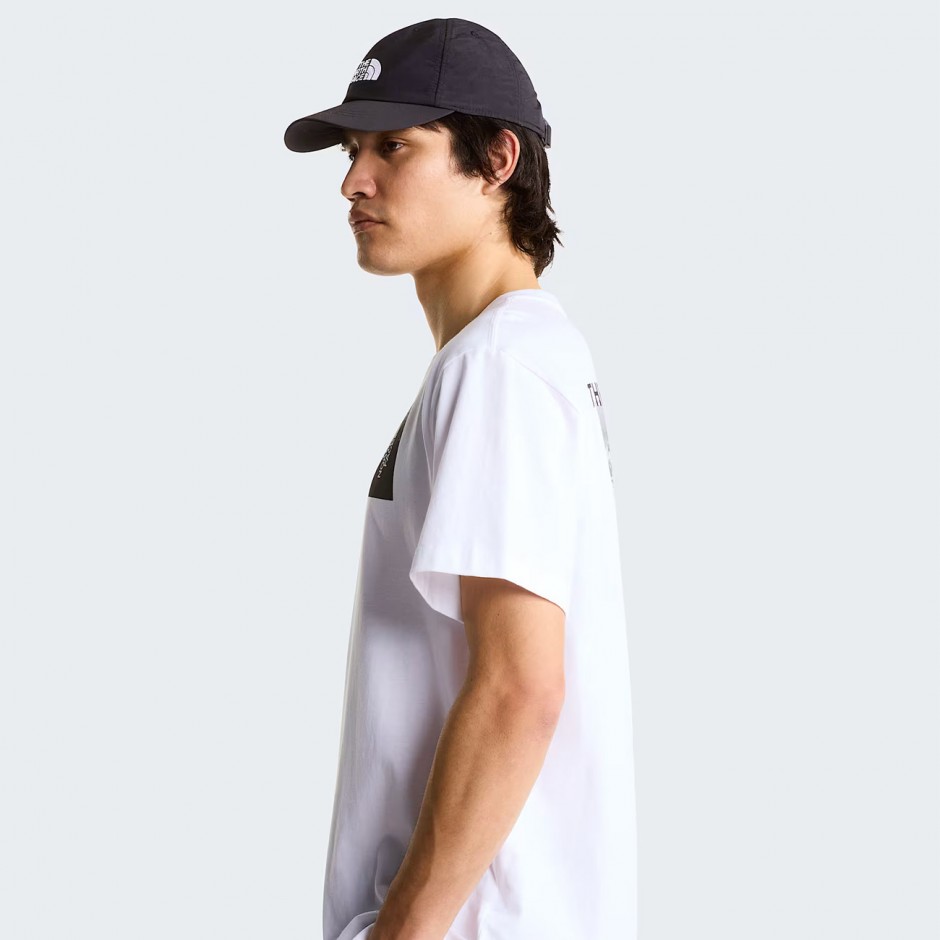 Ανδρικό T-Shirt Λευκο - The North Face Apex '75 Collage Relaxed
