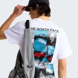 Ανδρικό T-Shirt Λευκο - The North Face Apex '75 Collage Relaxed Εικόνα 3