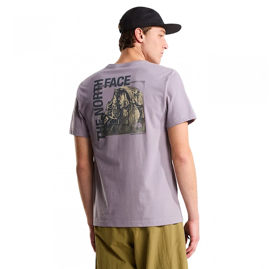 Ανδρικό T-Shirt Γκρι - The North Face Half Dome Photo