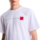 Ανδρικό T-Shirt Λευκό - The North Face Never Stop Exploring Εικόνα 1