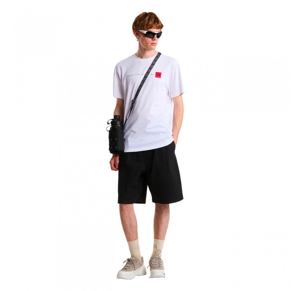 Ανδρικό T-Shirt Λευκό - The North Face Never Stop Exploring