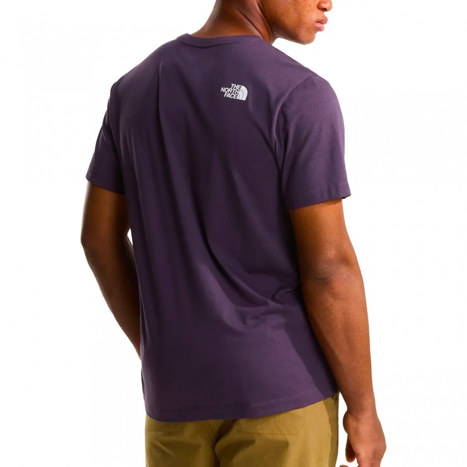 Men's T-Shirt Blue - The North Face Evolution Half Dome