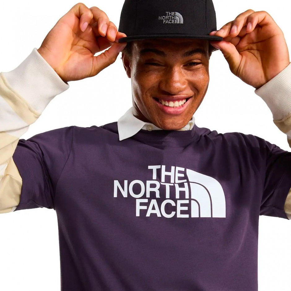 Men's T-Shirt Blue - The North Face Evolution Half Dome