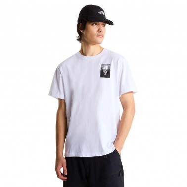 Ανδρικό T-Shirt Λευκο - The North Face Apex '75 Collage Relaxed