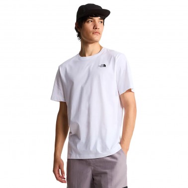 Men's T-Shirt White - The North Face Evolution Simple Dome