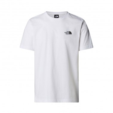 Men's T-Shirt White - The North Face Half Dome Photo