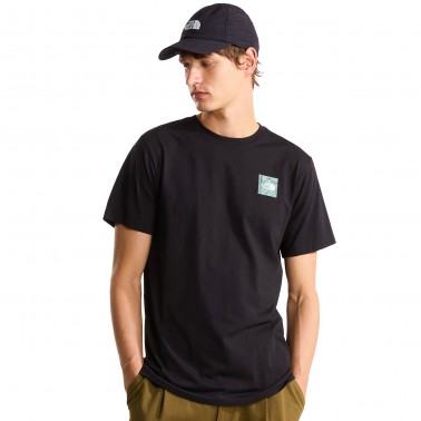 Ανδρικό T-Shirt Μαύρο - The North Face Monte Regular Graphic
