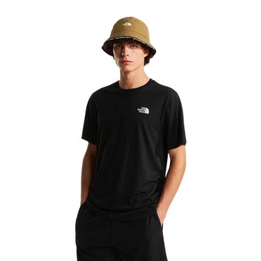 Men's T-Shirt Black - The North Face Mountain Sketch