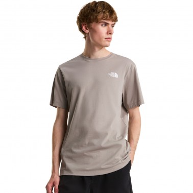 Men's T-Shirt Beige - The North Face Evolution NSE Box