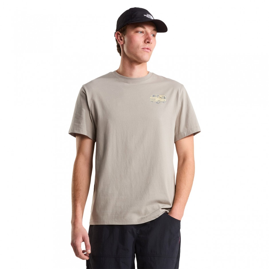 Ανδρικό T-Shirt Μπεζ - The North Face Van Life Relaxed Graphic