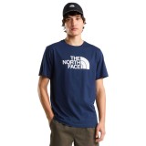 Ανδρικό T-Shirt Μπλε - The North Face Evolution Half Dome  Εικόνα 