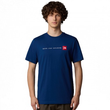 THE NORTH FACE S/S NEVER STOP EXPLORING TEE NF0A87NSD1R-D1R Blue