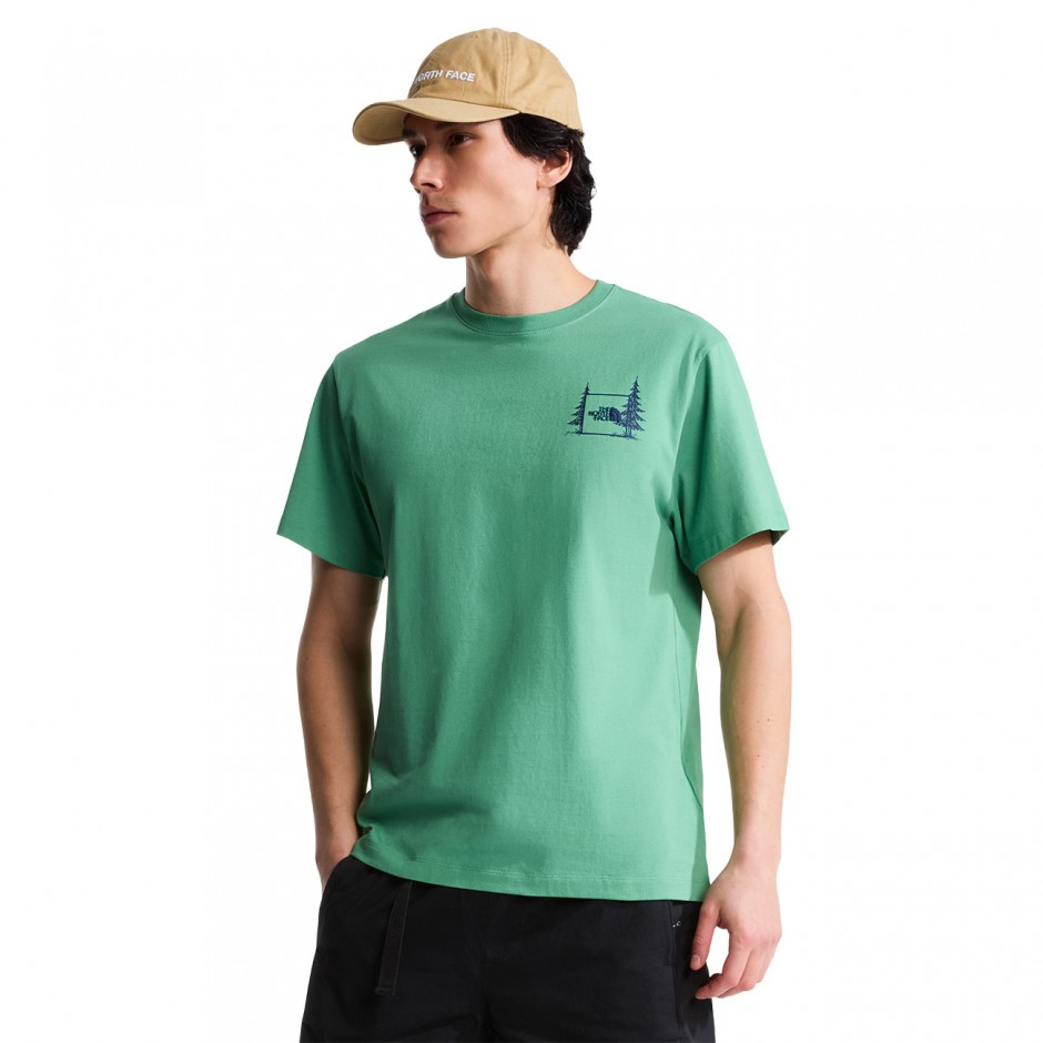 Ανδρικό T-Shirt Βεραμάν - The North Face Camping Relaxed Graphic
