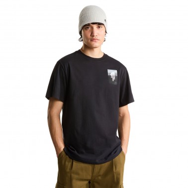 THE NORTH FACE M APEX '75 COLLAGE RELAXED SS TEE NF0A8H5KJK3-JK3 Μαύρο