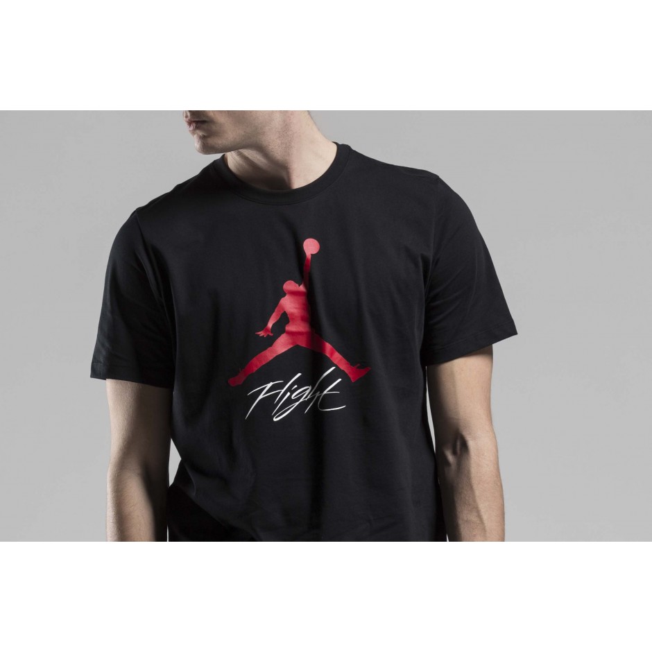 JORDAN JUMPMAN FLIGHT HBR TEE AO0664-010 Black