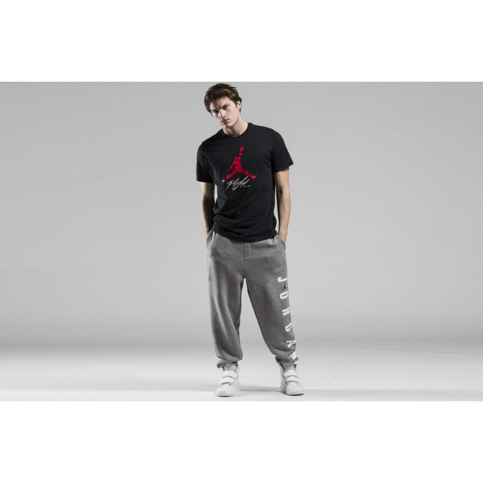 JORDAN JUMPMAN FLIGHT HBR TEE AO0664-010 Black