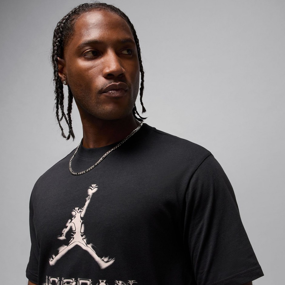 Ανδρικό T-Shirt Μαύρο - Jordan Sport