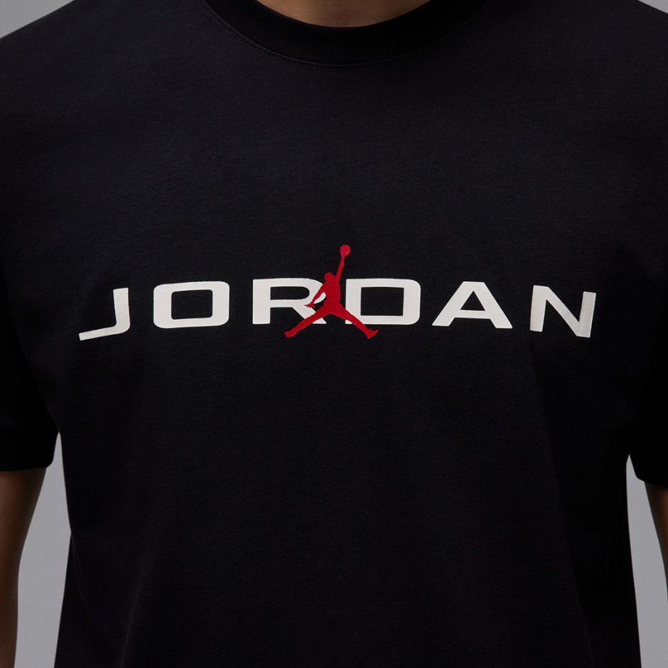 Ανδρικό T-Shirt Μαύρο - Jordan Air