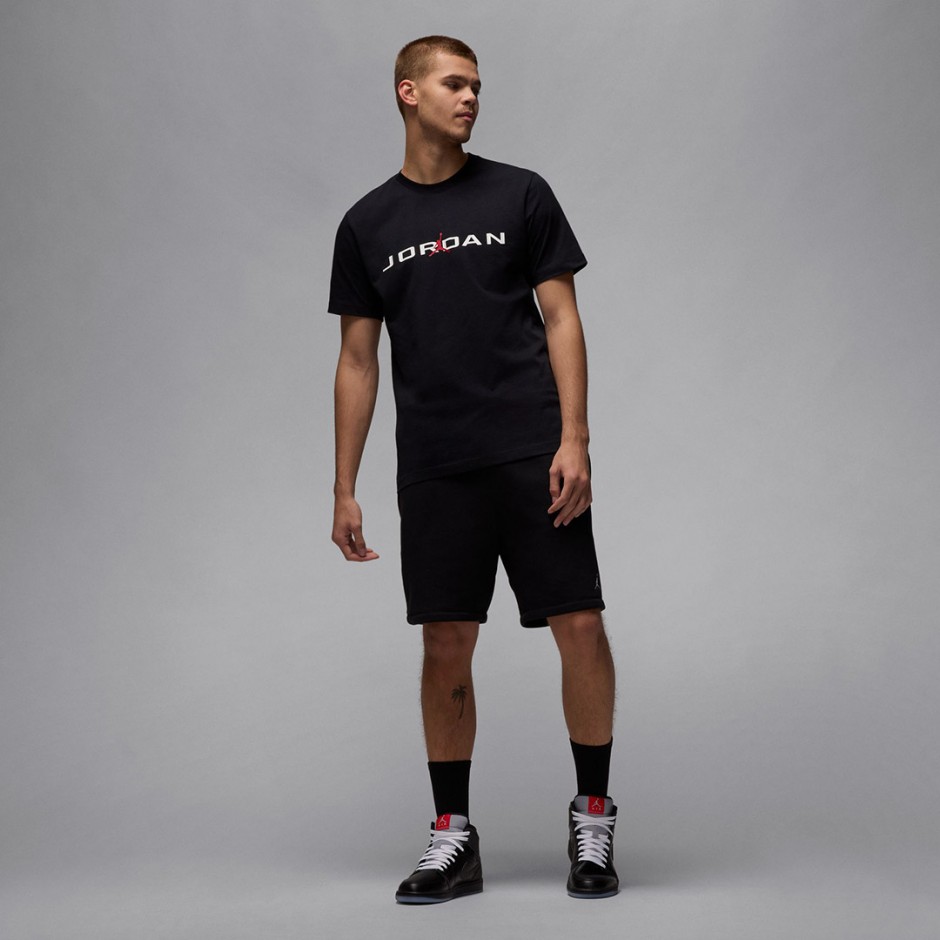 Ανδρικό T-Shirt Μαύρο - Jordan Air