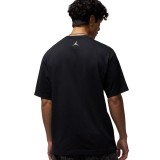 Ανδρικό T-Shirt Μαύρo - Jordan Εικόνα 0