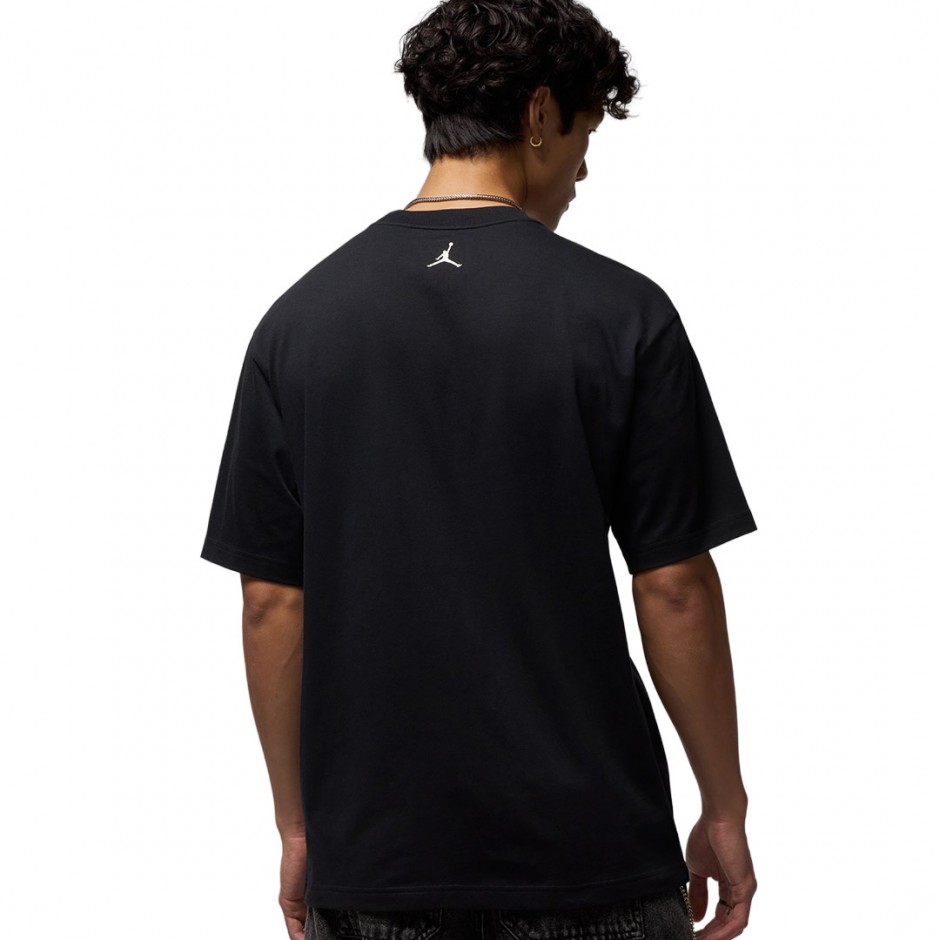 Ανδρικό T-Shirt Μαύρo - Jordan