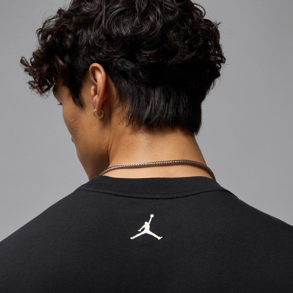 Ανδρικό T-Shirt Μαύρo - Jordan