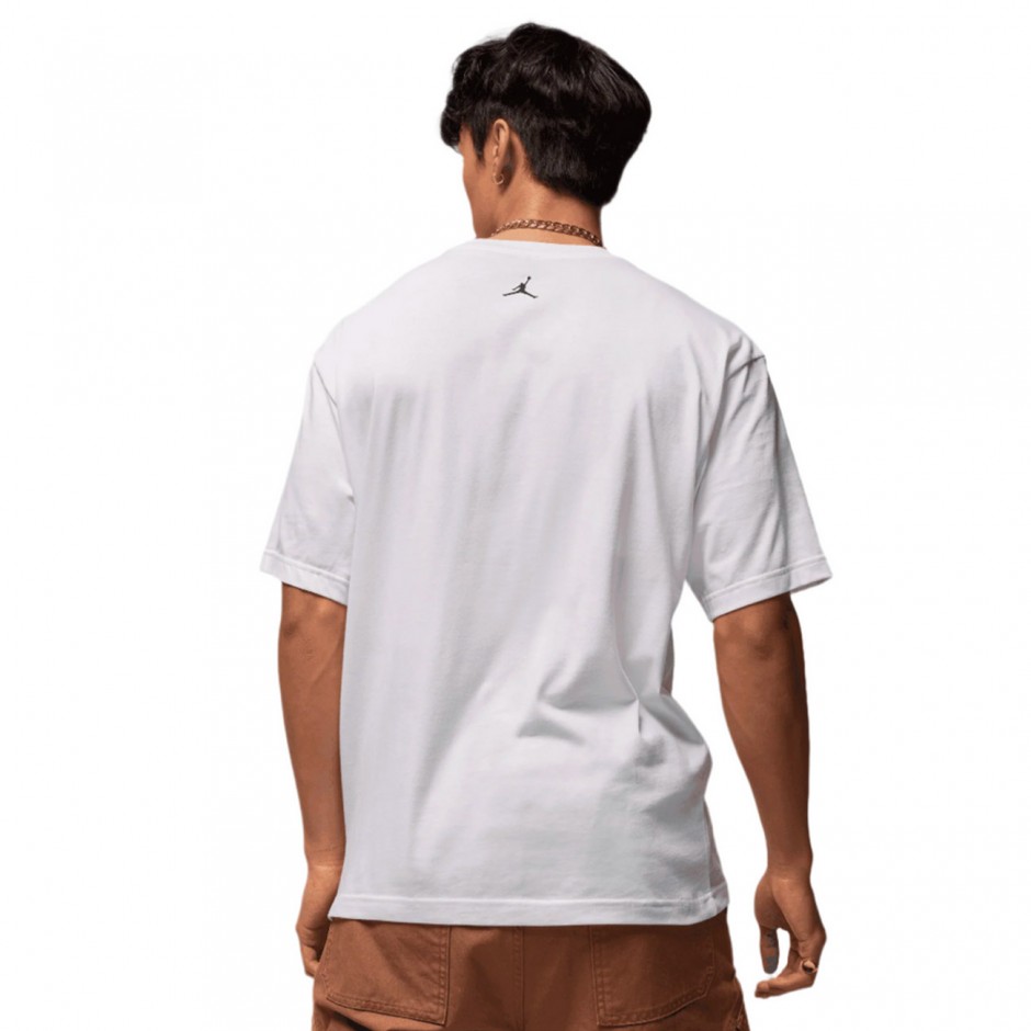 Ανδρικό T-Shirt Λευκό - Jordan Comic