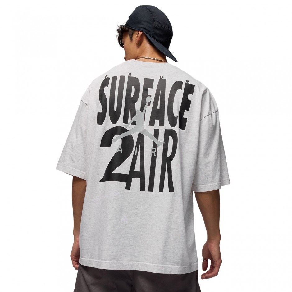 Men's T-Shirt Ecru - Jordan Brooklyn