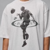 Men's T-Shirt Ecru - Jordan Brooklyn Image 2
