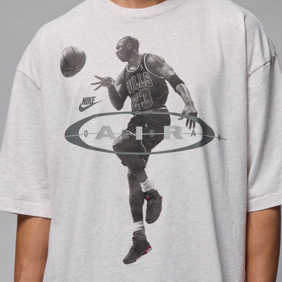 Men's T-Shirt Ecru - Jordan Brooklyn