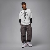 Men's T-Shirt Ecru - Jordan Brooklyn Image 4