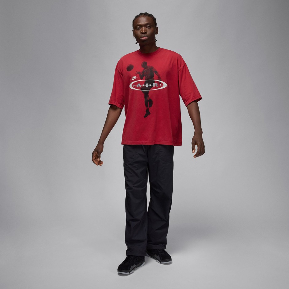 Ανδρικό T-Shirt Μπορντό - Jordan Brooklyn