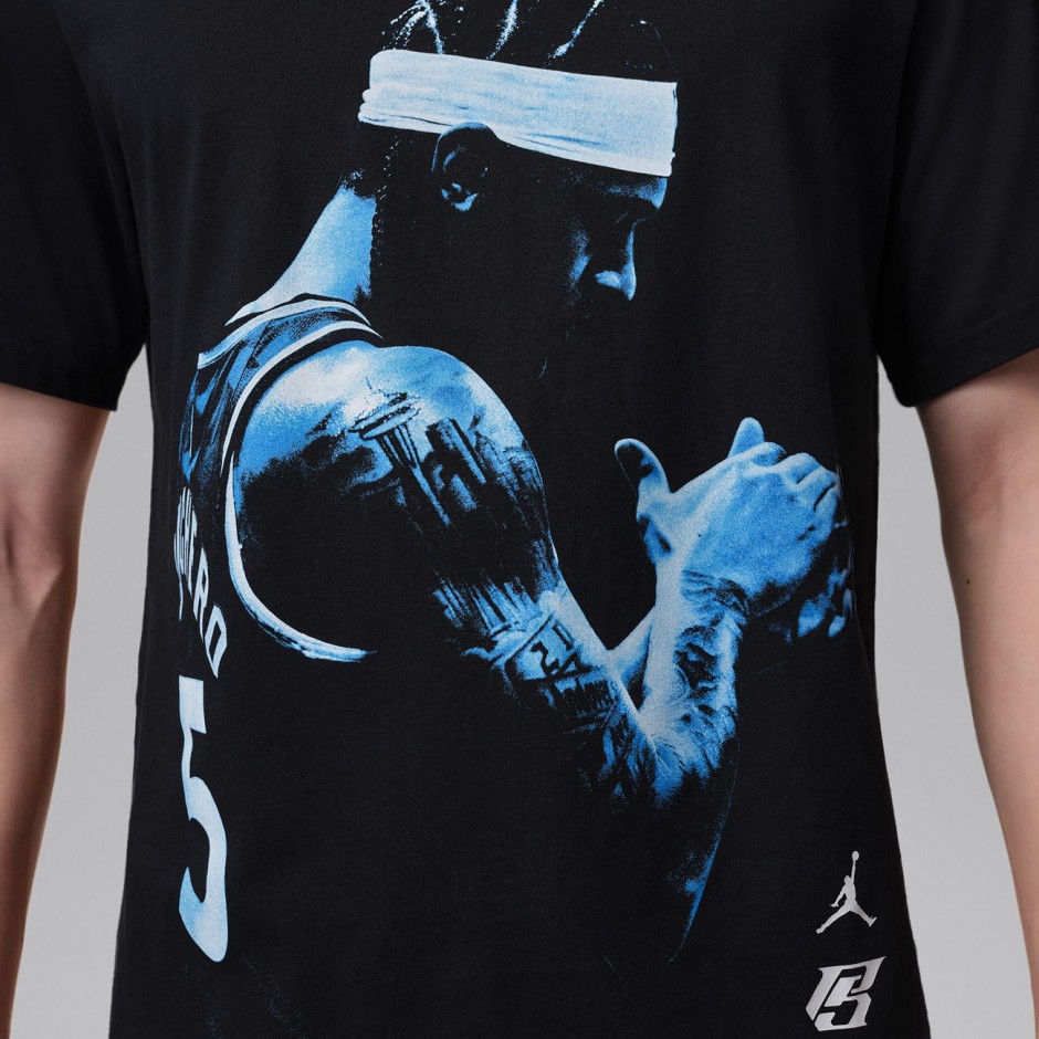 Ανδρικό T-Shirt Μαύρο - Jordan Sport Paolo Banchero