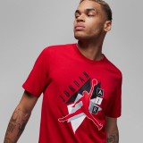 Ανδρικό T-Shirt Κόκκινο - Jordan Brand Εικόνα 1