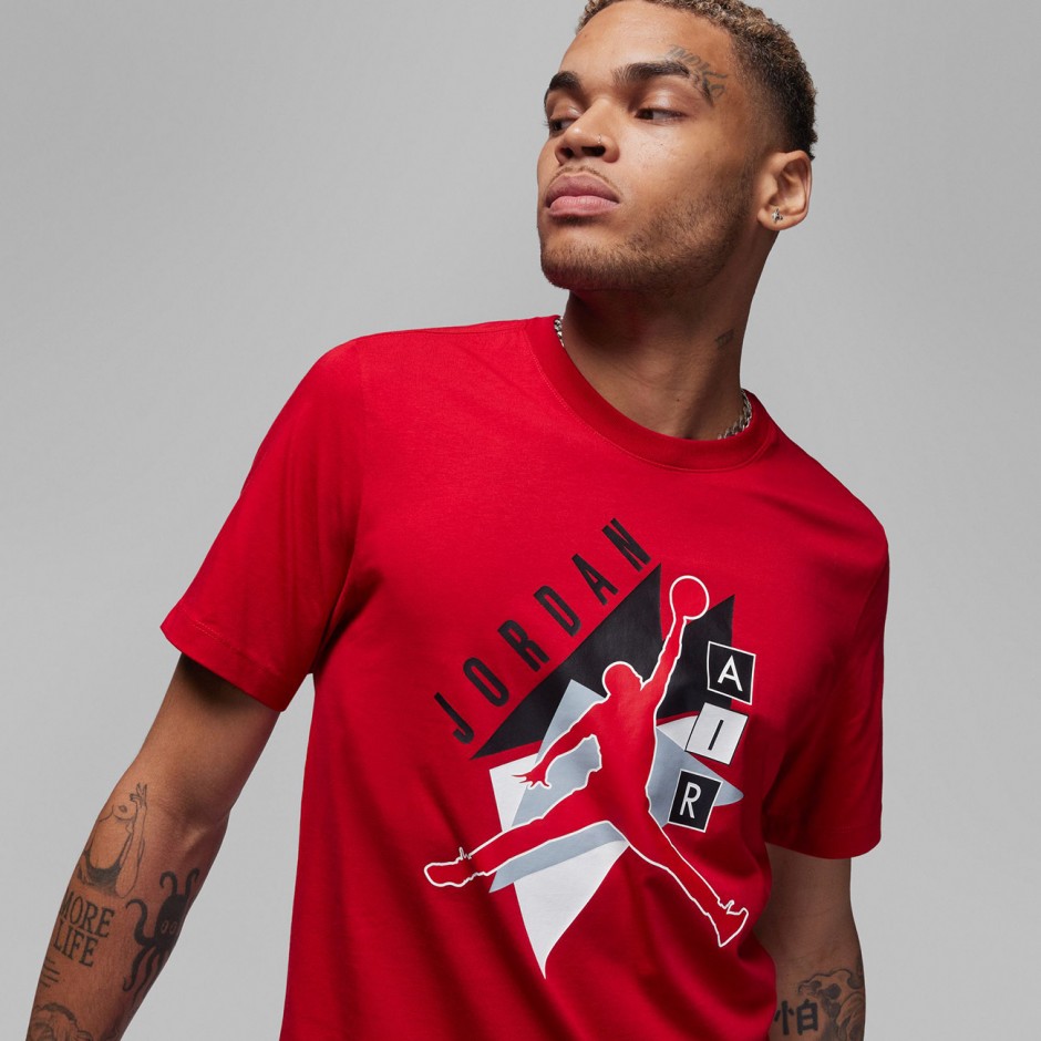 Ανδρικό T-Shirt Κόκκινο - Jordan Brand