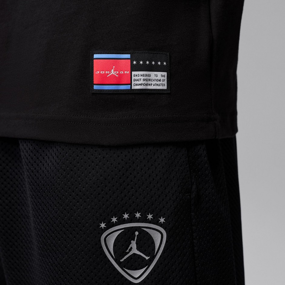 Ανδρικό T-Shirt Μαύρο - Jordan Brooklyn Graphic