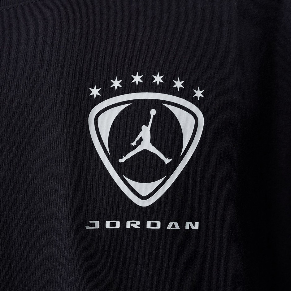 Ανδρικό T-Shirt Μαύρο - Jordan Brooklyn