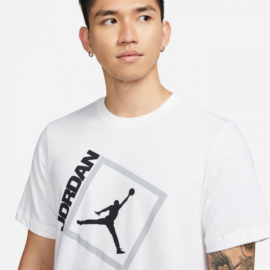 Ανδρικό T-Shirt Λευκό - Jordan Jumpman Box 