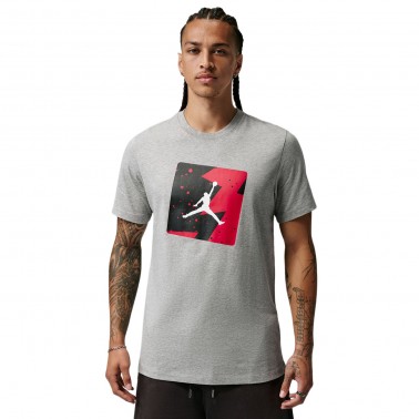 Ανδρικό T-Shirt Γκρι - Jordan Poolside