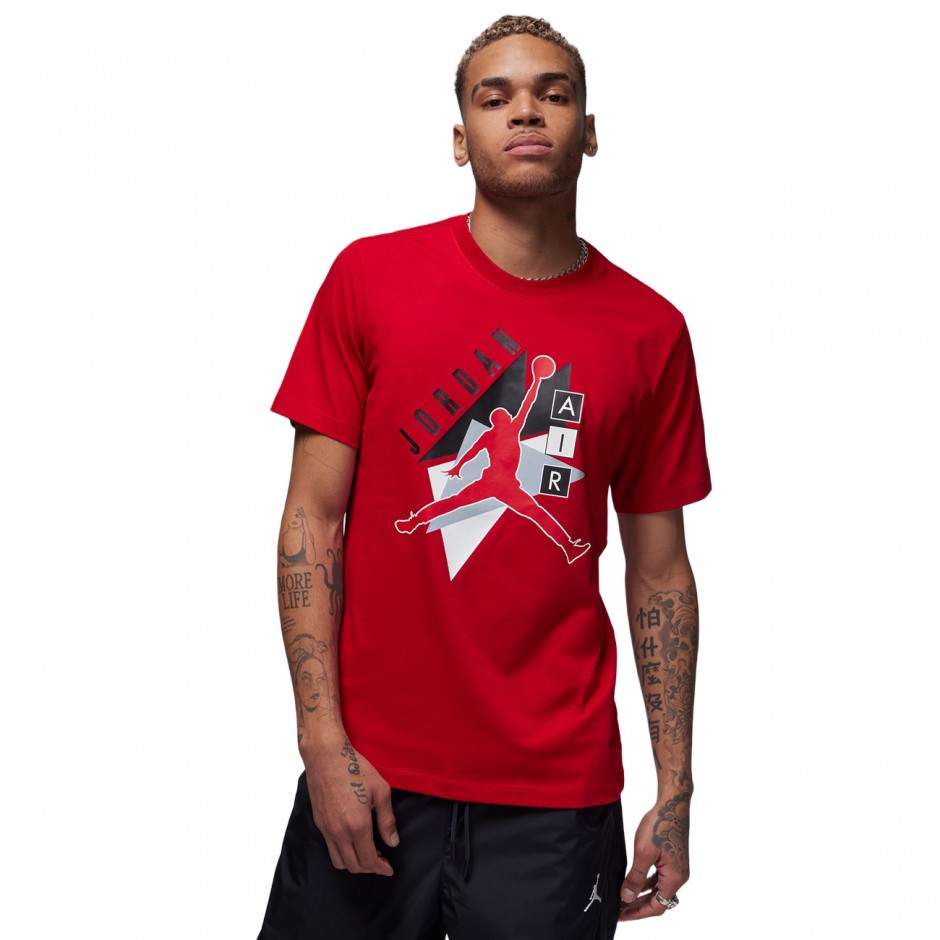 Ανδρικό T-Shirt Κόκκινο - Jordan Brand
