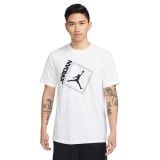 Ανδρικό T-Shirt Λευκό - Jordan Jumpman Box  Εικόνα 