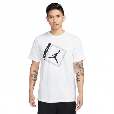 Ανδρικό T-Shirt Λευκό - Jordan Jumpman Box 