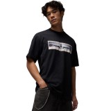 Ανδρικό T-Shirt Μαύρo - Jordan Εικόνα 