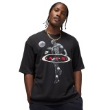Ανδρικό T-Shirt Μαύρο - Jordan Brooklyn Εικόνα 