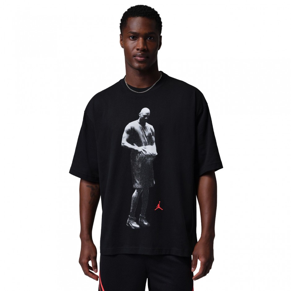 Ανδρικό T-Shirt Μαύρο - Jordan Sport