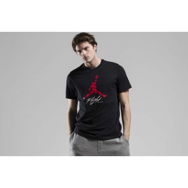 JORDAN JUMPMAN FLIGHT HBR TEE AO0664-010 Black