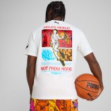 Ανδρικό T-Shirt Μπάσκετ Λευκό - Puma Melo Phoenix Εικόνα 0