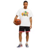 PUMA HOOPTOPIA IS LIFE TEE 632882-01 White Image 2