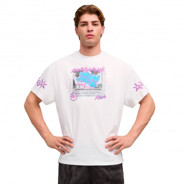 PUMA MELO X HIVE TEE II 634610-01 White